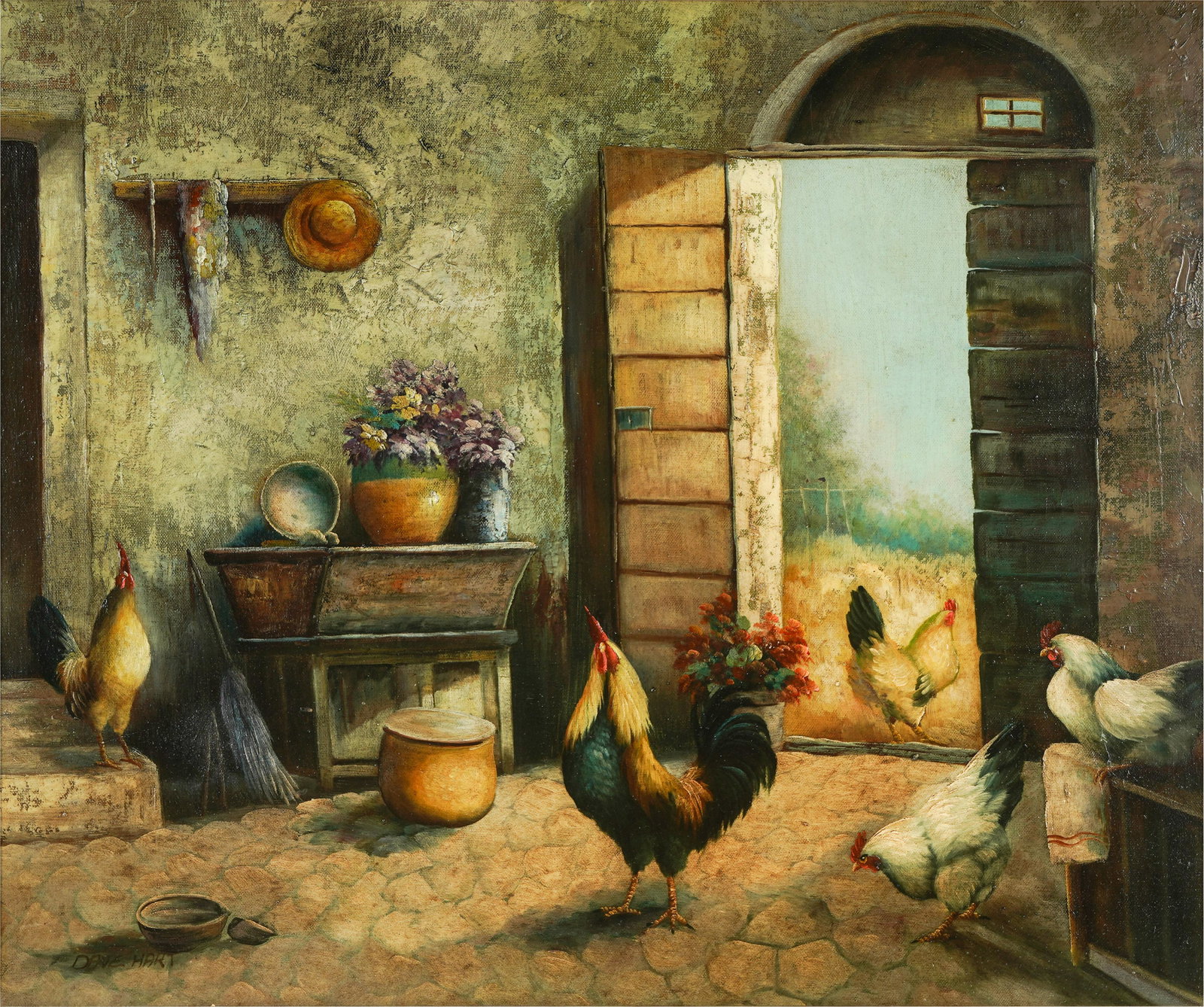 Dave Hart (20th Century): Farmhouse Interior (1 of 11)