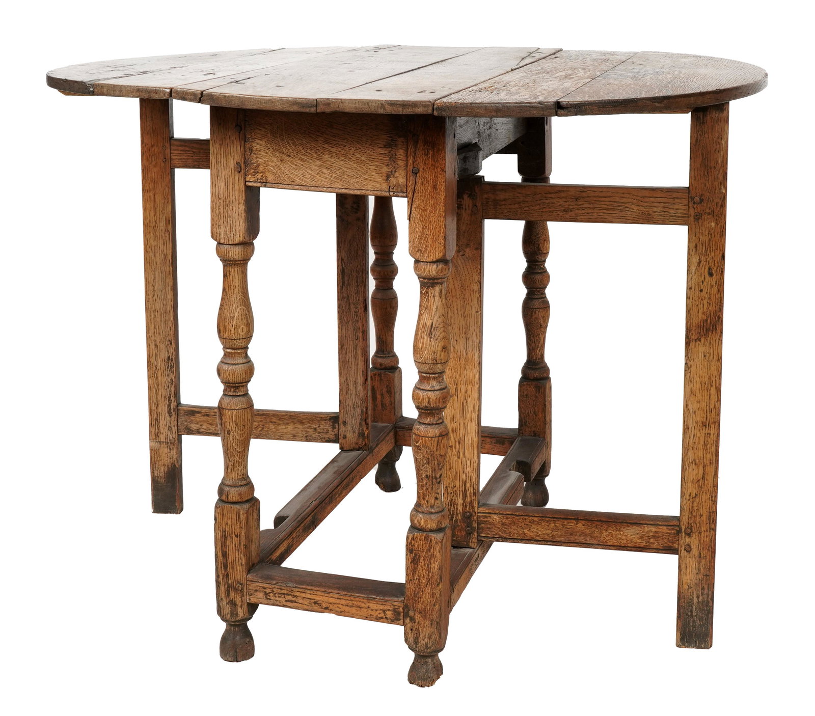 Small Oak Gate Leg Table (1 of 11)