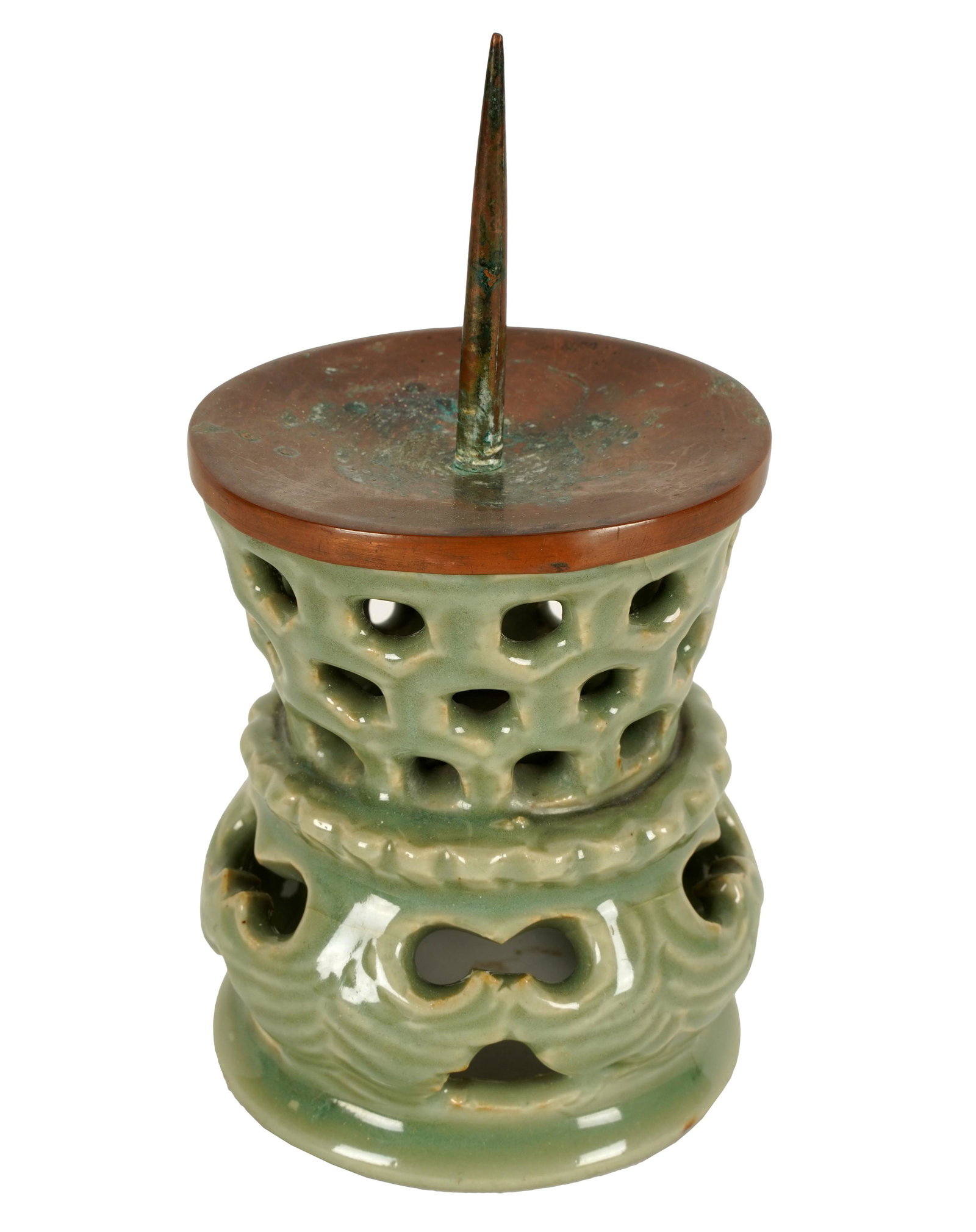 Chinese Celadon Pricket Stick (1 of 7)