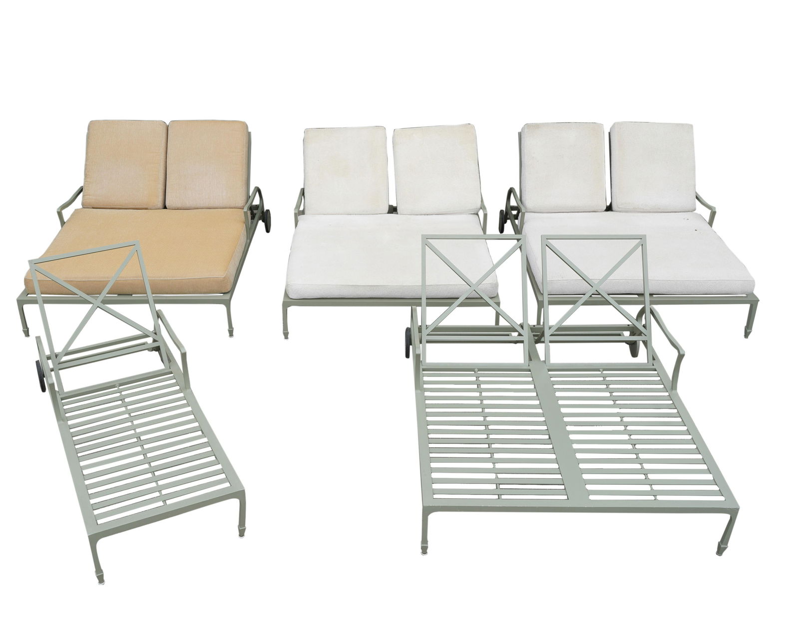 Five McKinnon and Harris Patio Chaise Lounges (1 of 10)