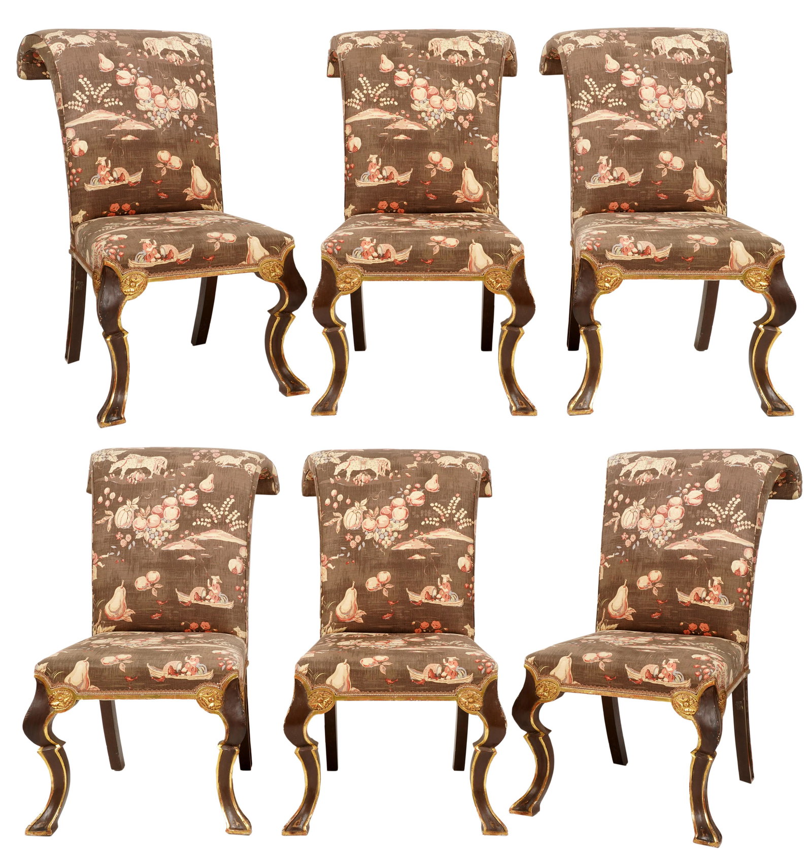 Set of Six Rose Tarlow Puccini Dining Chairs (1 of 6)