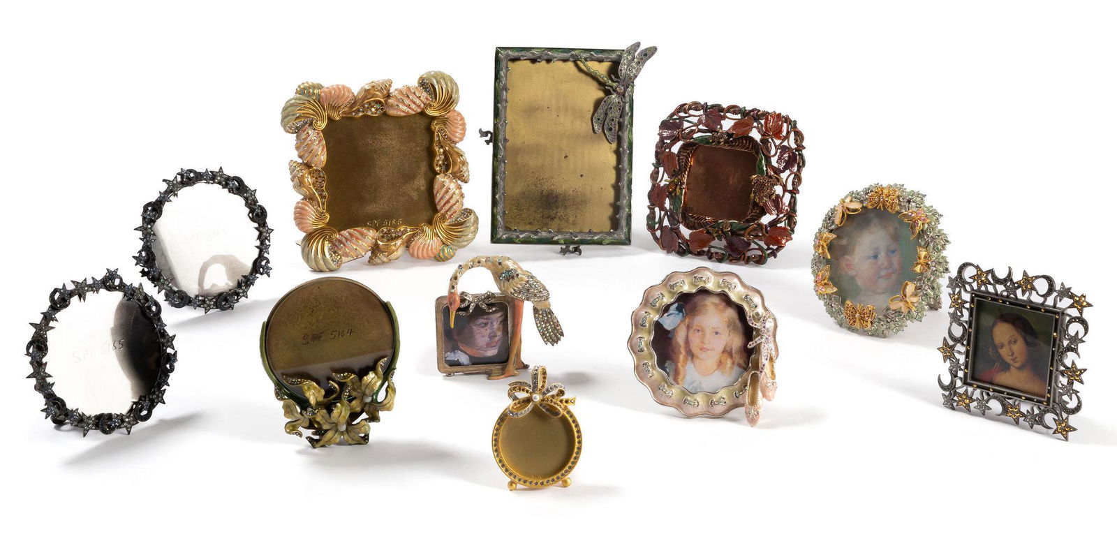 Eleven Jay Strongwater Picture Frames (1 of 20)