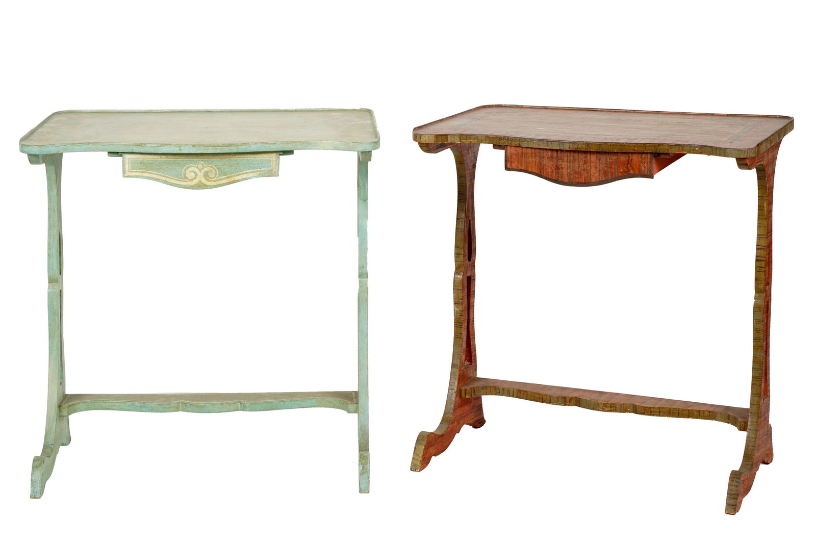 Two Italian Painted Wood Tables (1 of 12)