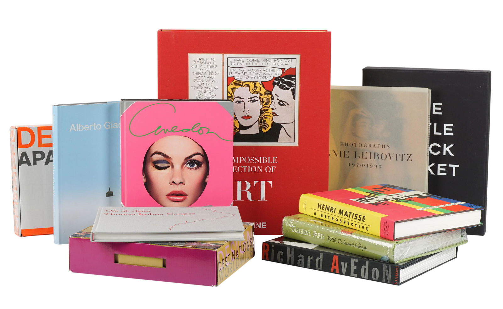 Group of Eleven Art and Fashion Coffee Table Books (1 of 8)
