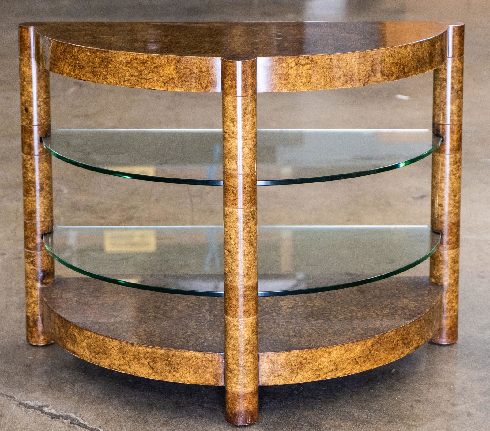 Custom Demilune Console Table (1 of 18)