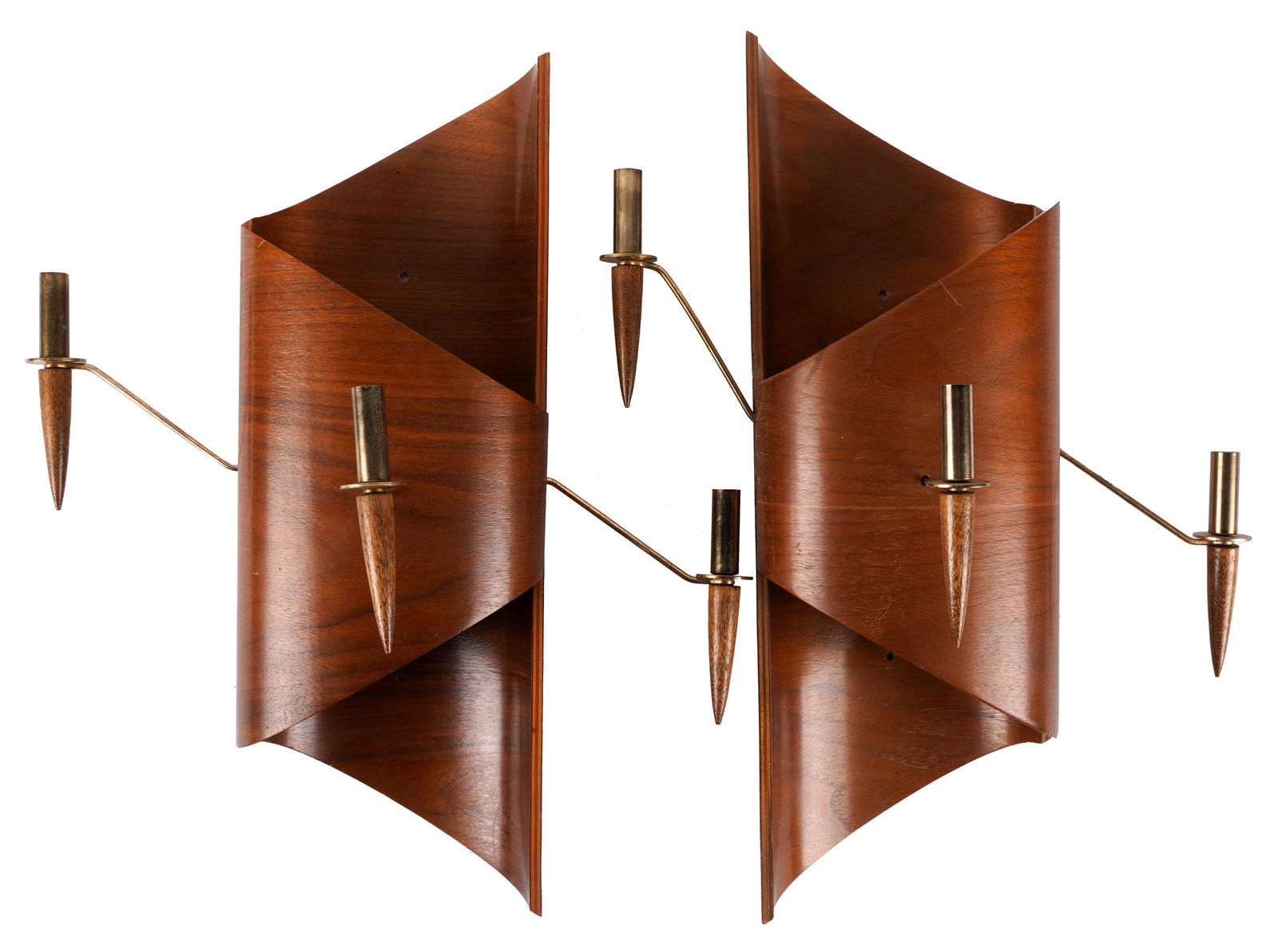 Pair of Mid-Century Modern Wall Sconces (1 of 6)