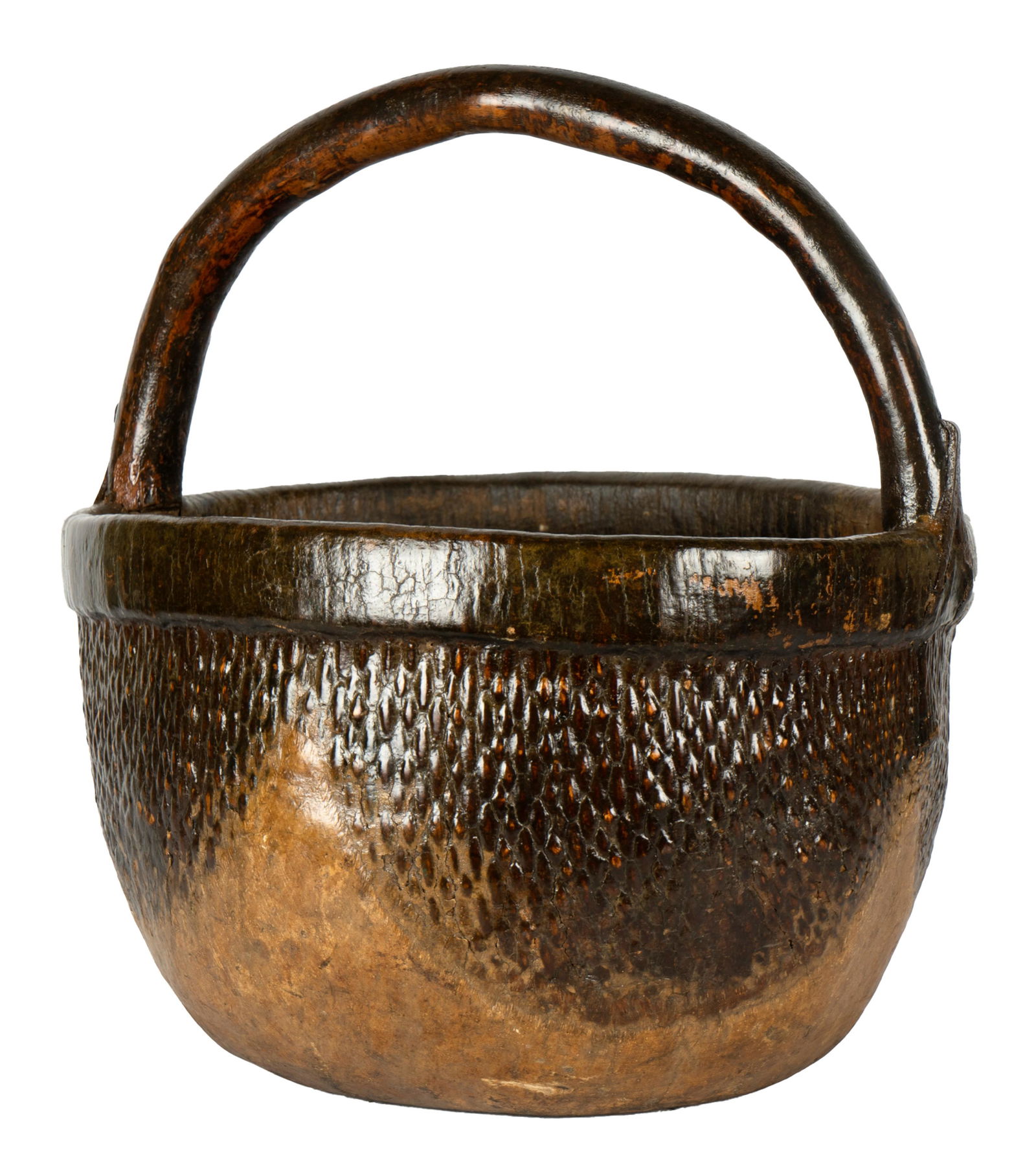 Antique Iron-Mounted Basket (1 of 10)