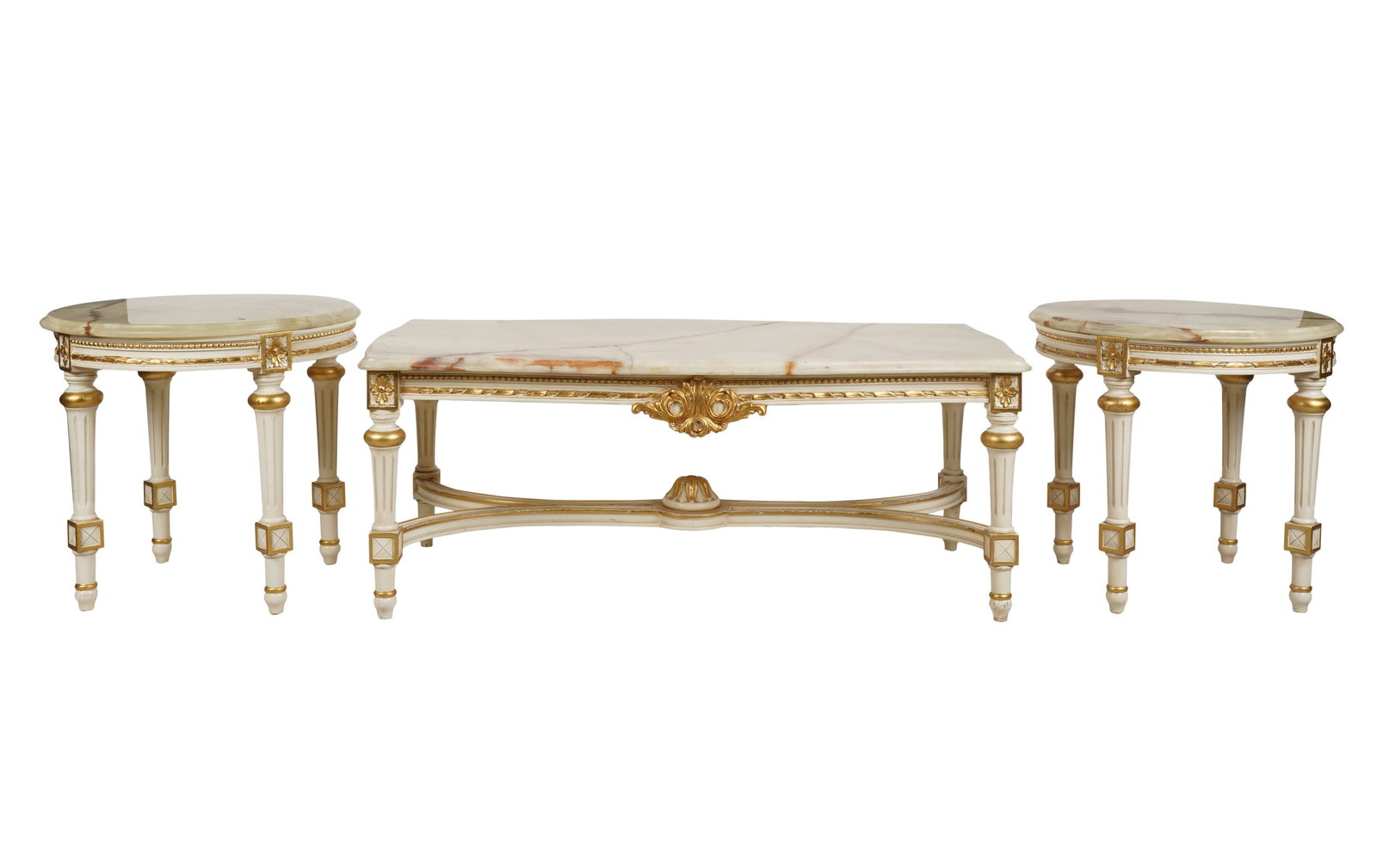 Collection of Larry Flynt: Group of Louis XVI-Style Tables (1 of 13)