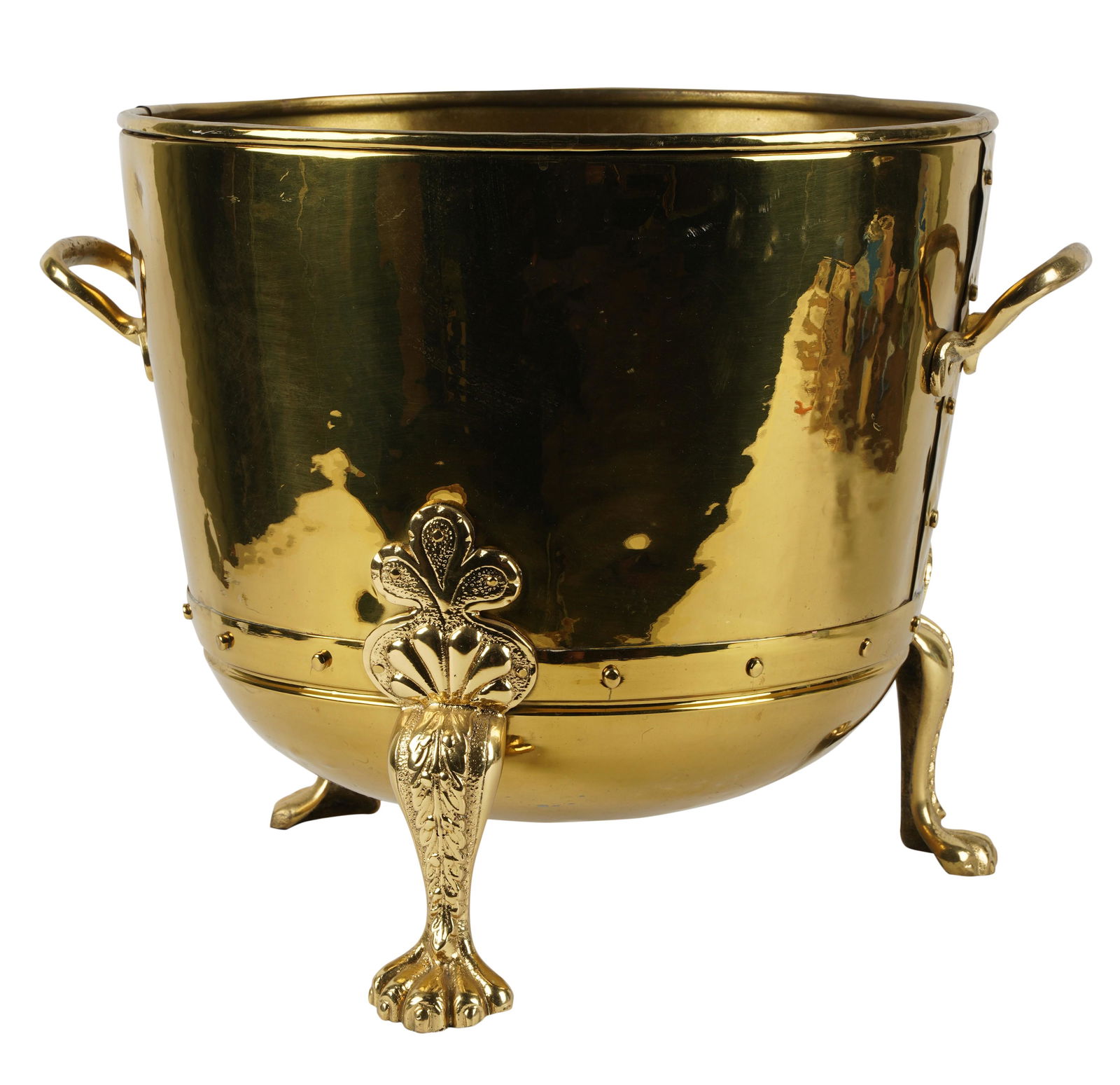 English Brass Planter (1 of 9)
