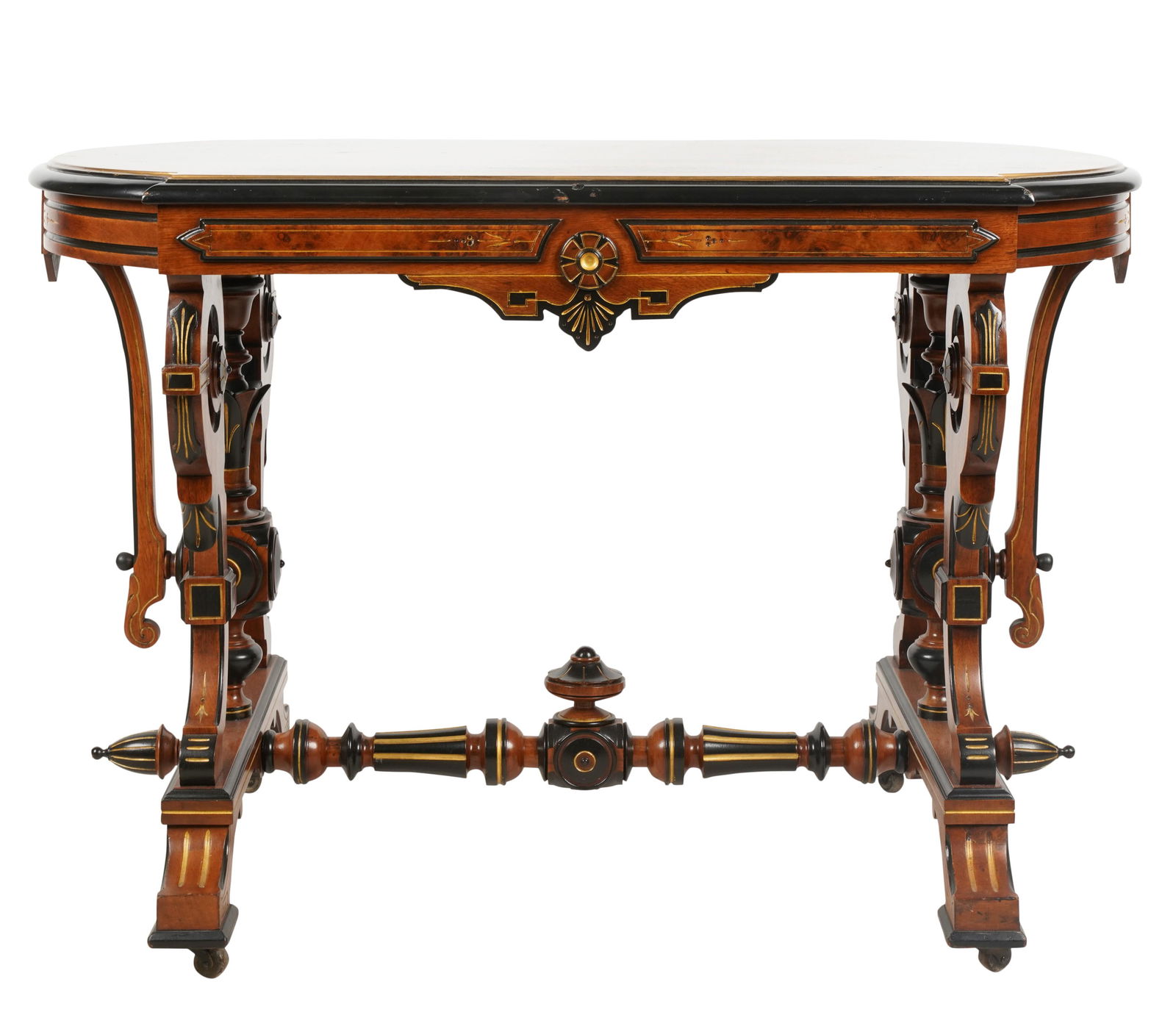 Collection of Larry Flynt: Marquetry Salon Table (1 of 13)