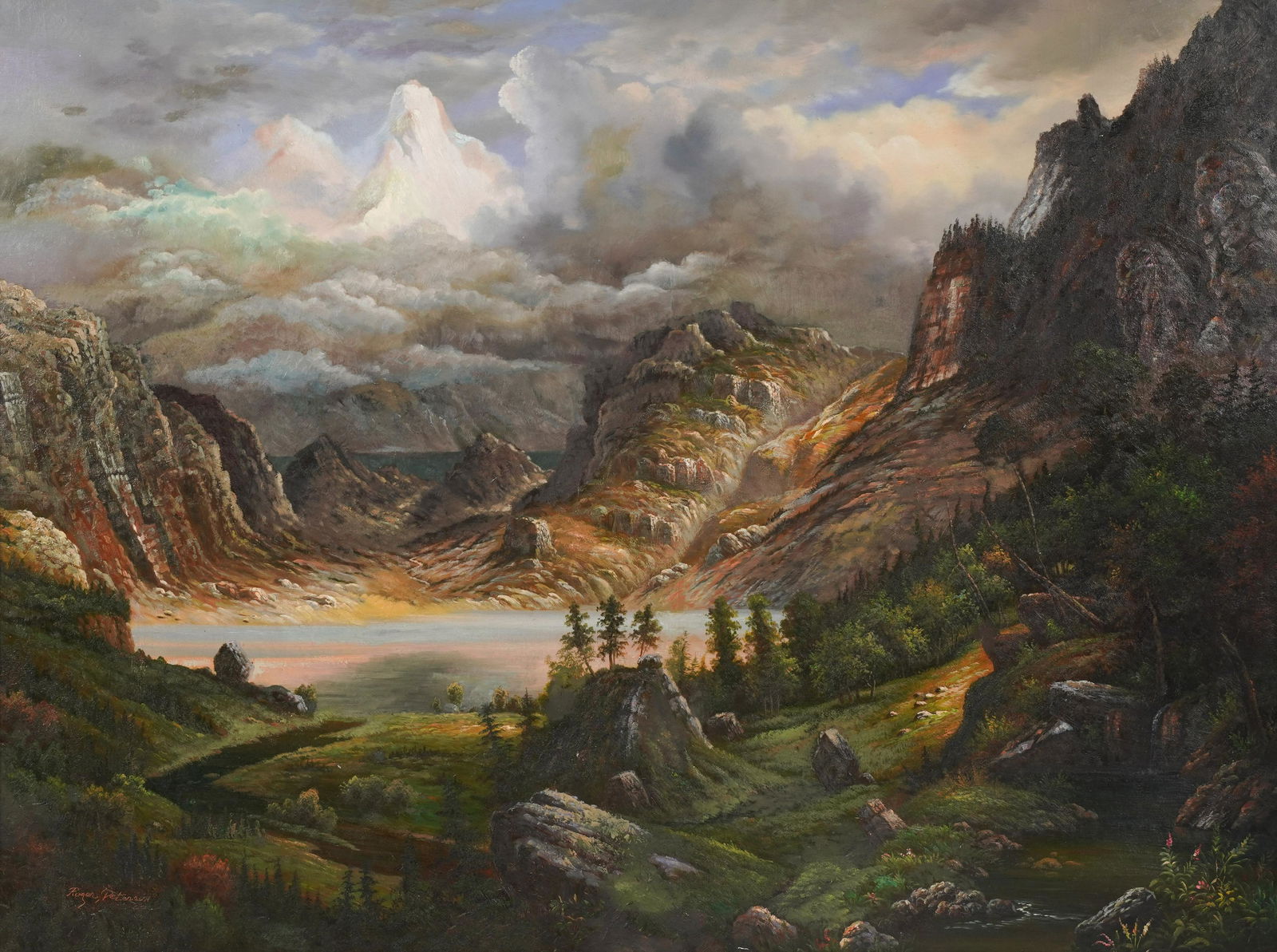 Larry Flynt- Late 20th / 21st Century: Mountain Landscape (1 of 12)