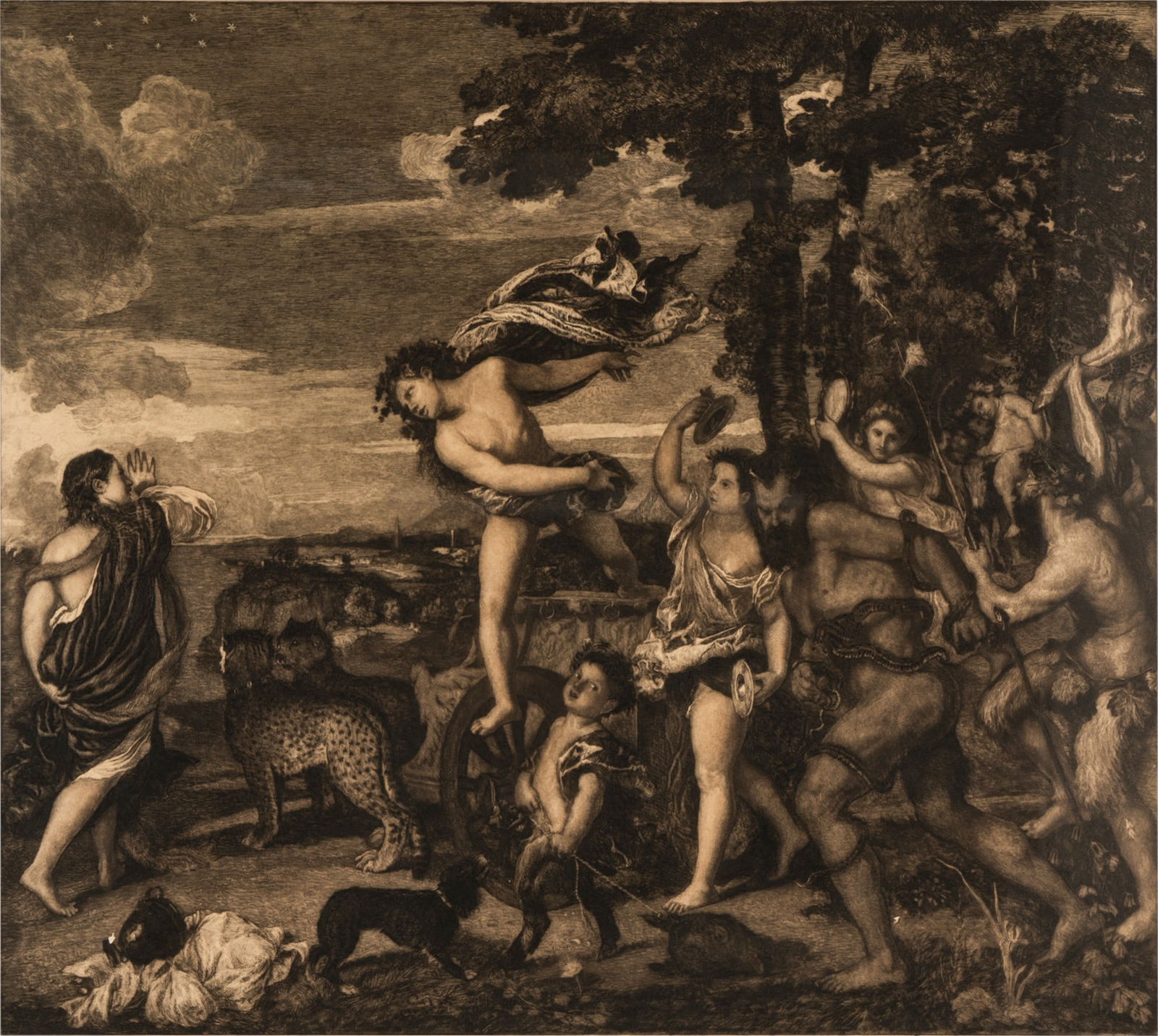 Robert W. MacBeth R.A., R.E. (Scottish 1848 - 1910) after Titian: Bacchus and Ariadne (1 of 15)