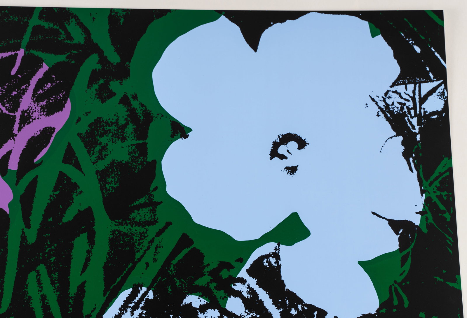 After Andy Warhol (1928-1987): Flowers: published by Sunday B. Morning; screenprint on heavy paper; stamped in blue to verso "published by Sunday B. Morning" and "fill in your own signature" 35 1/2 x 35 1/2 in. (90.2 x 90.2 cm.)with a black