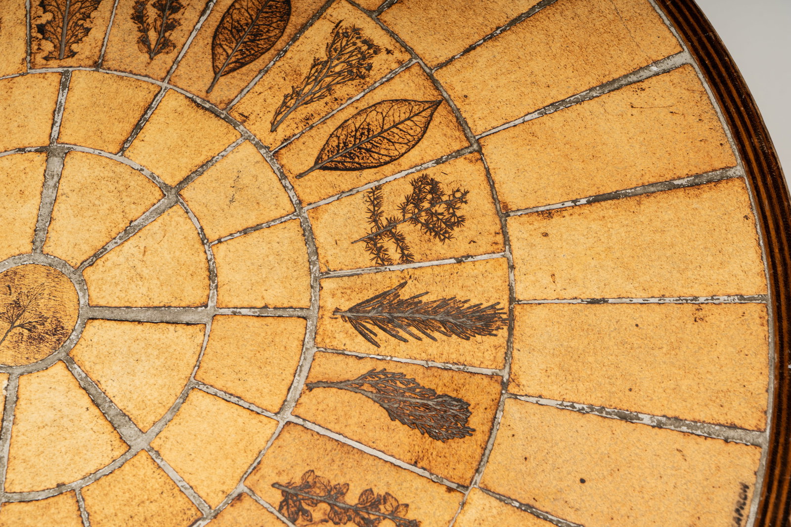 Roger Capron (1922 - 2006): Round Coffee Table (1 of 10)