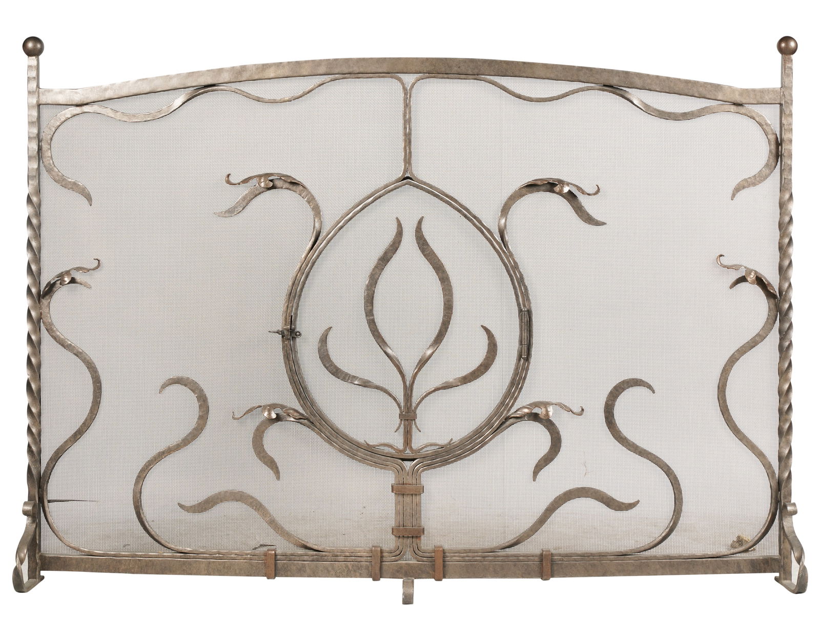 Wrought Iron Fire Screen (1 of 10)