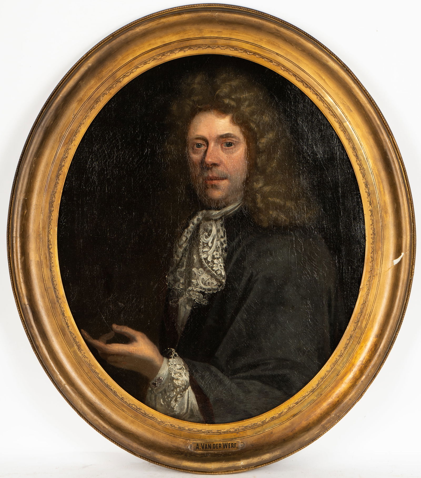 Attributed to Adriaen Van Der Werff (Dutch 1659-1722): Portrait of a Gentleman (1 of 10)