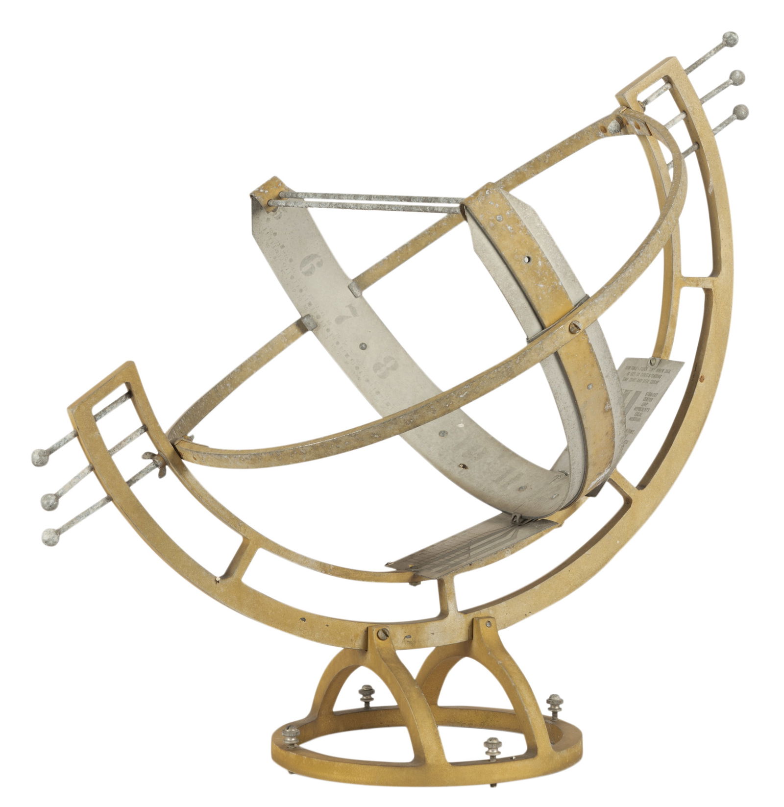Metal Armillary Sundial (1 of 13)