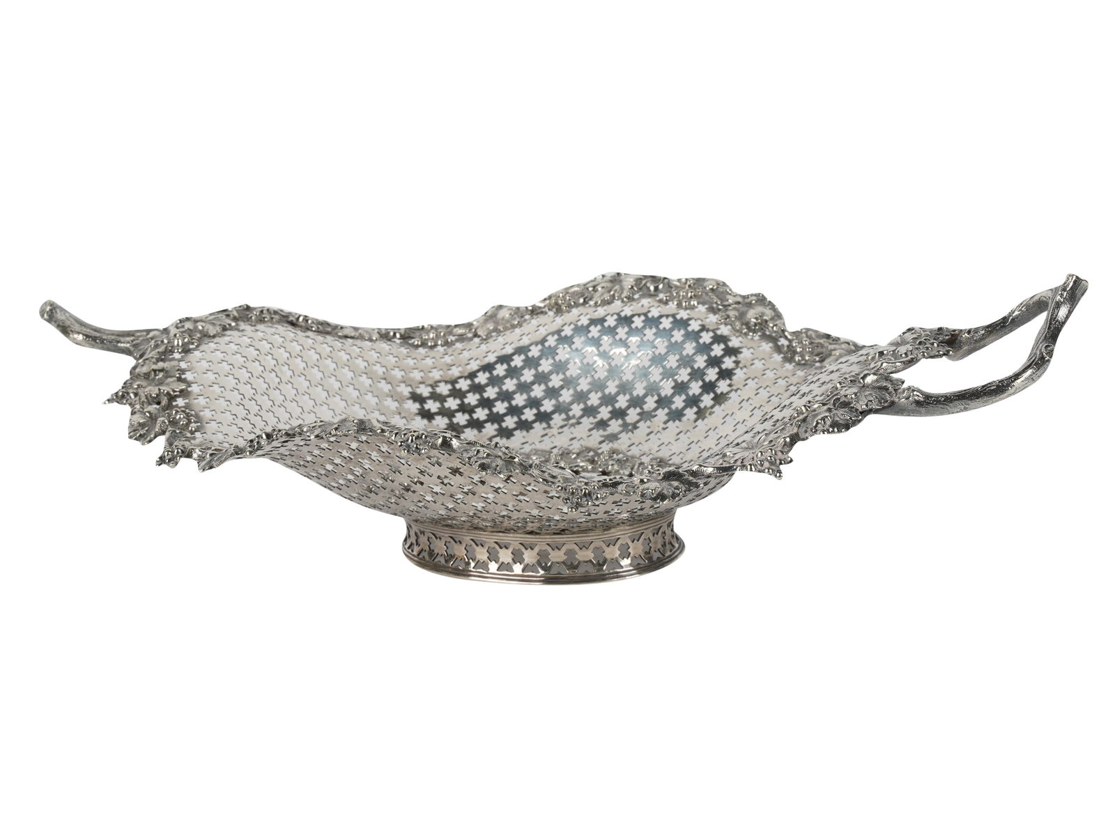 Sterling Reticulated Basket (1 of 7)