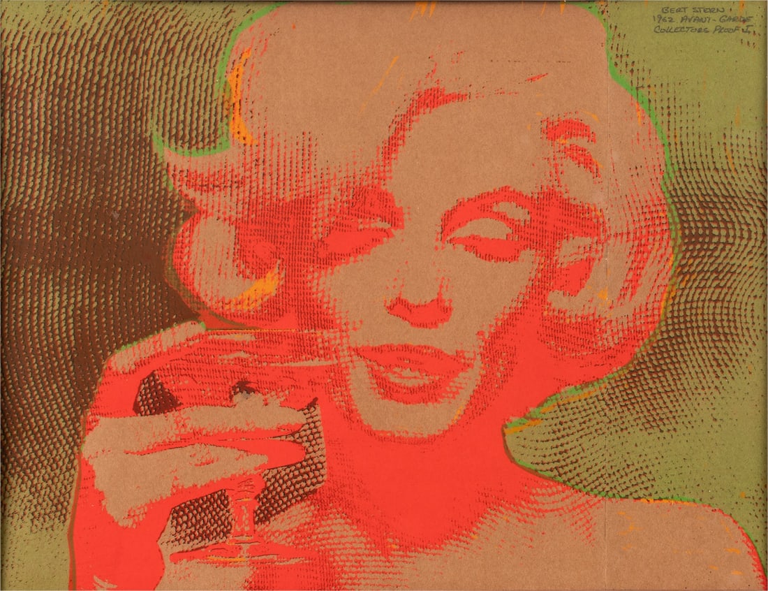 After Bert Stern (1929-2013): Marilyn Monroe: serigraph; printed c. 1968; signed, dated and inscribed upper right "Bert Stern / 1962 Avant Garde Collector's Proof I" Sight: 10 1/4 x 13 1/8 in. (26 x 33.3 cm.), Frame: 16 1/2 x 19 3/4 in. (41.9 x 5