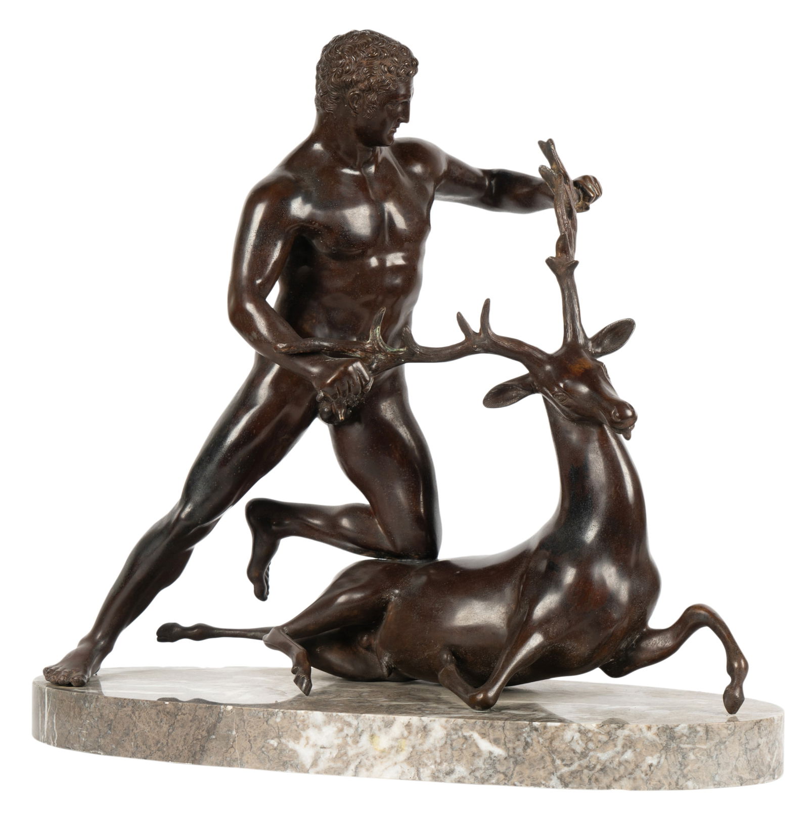 After Ferdinando de Luca: Hercules with Stag (1 of 12)