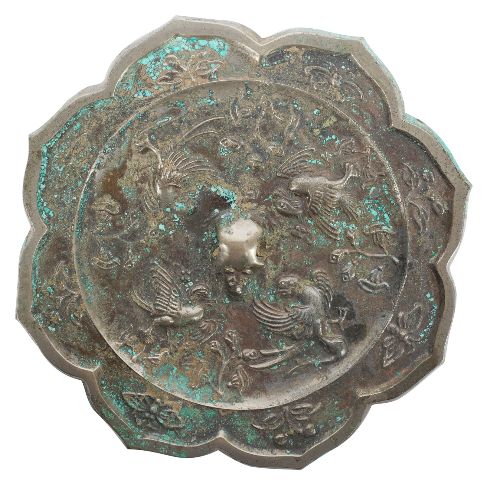 Chinese Bronze Mirror (1 of 8)