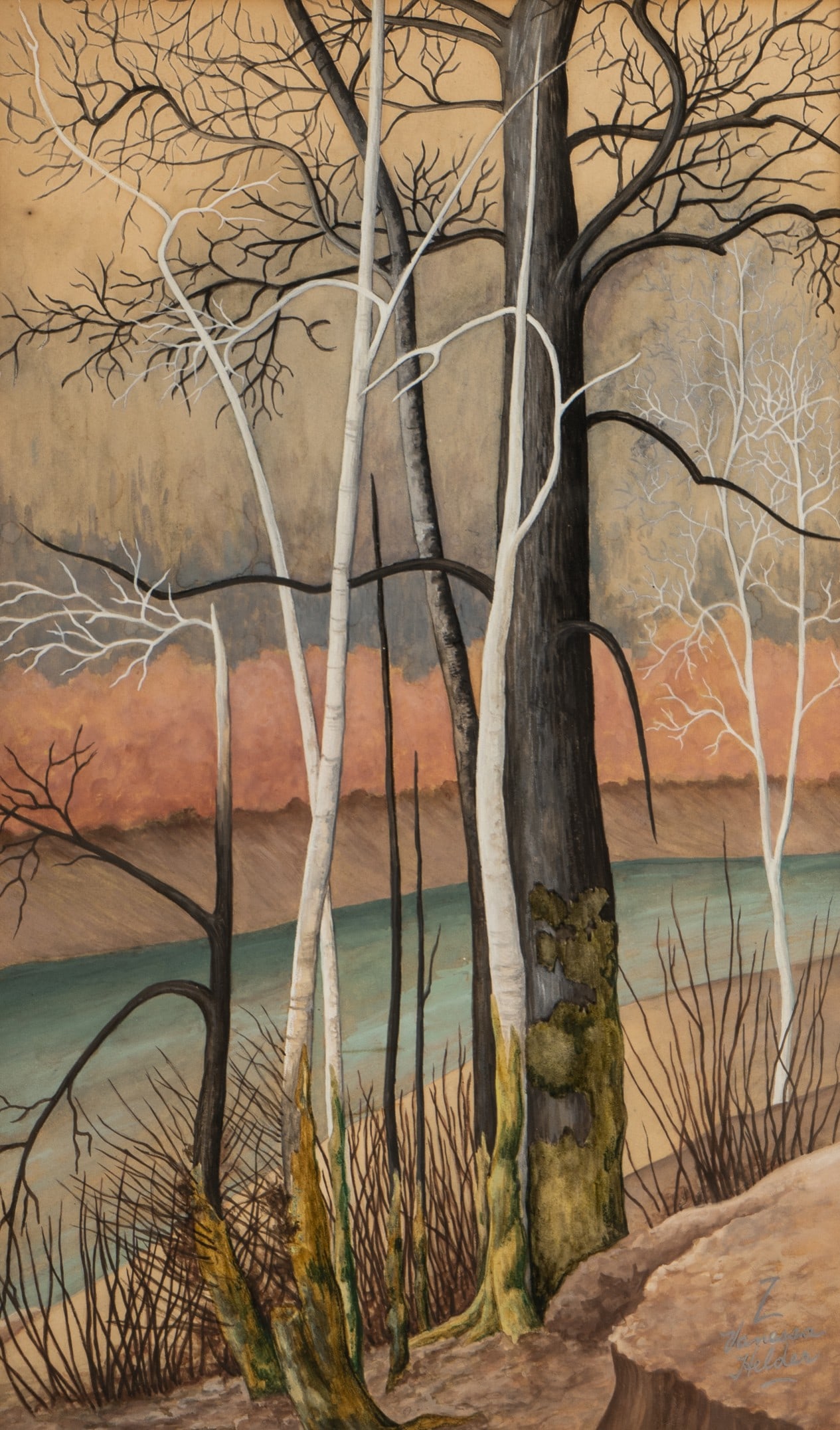 Zama Vanessa Helder (1904-1968): Fraser River (1 of 7)