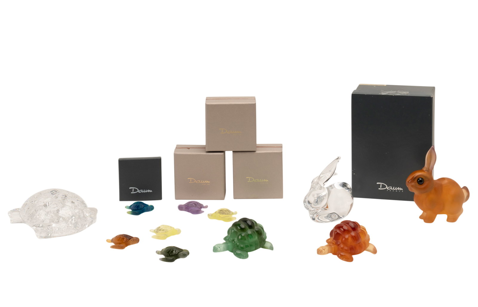 Collection of 12 Daum Animal Figurines (1 of 20)