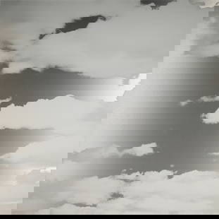 Miya Ando (b. 1973): Kumo (Cloud) January 8, 2022 4:35 pm NYC: Miya Ando Japan b. 1973 Kumo (Cloud) January 8, 2022 4:35 pm NYC ink on aluminum composite 2022; signed, titled, and dated verso 58 3/4 x 58 3/4 in. (149.2 x 149.2 cm.), Frame: 60 3/4 x 60 3/4 in. (15