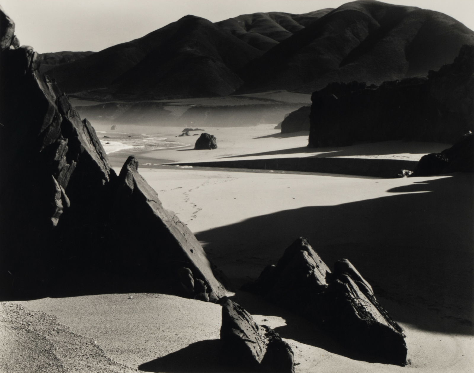 Brett Weston (1911-1993): Garrapata Beach (1 of 14)