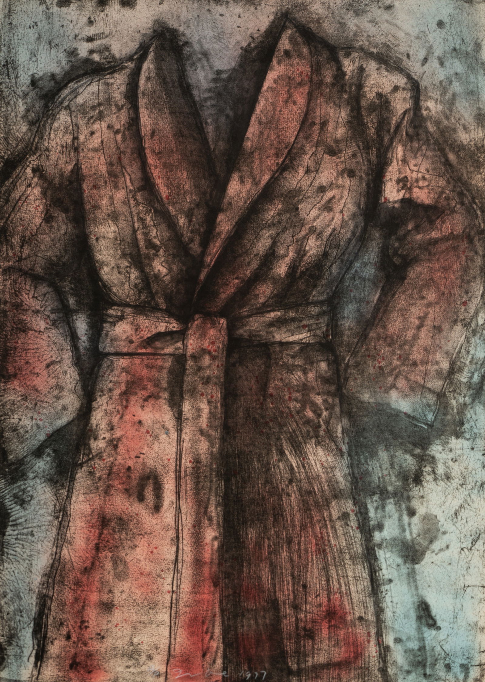 Jim Dine (b. 1935): Spray Painted Robe (1 of 17)