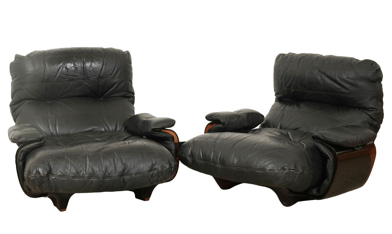 Michel Ducaroy: Two Marsala Armchairs (1 of 7)