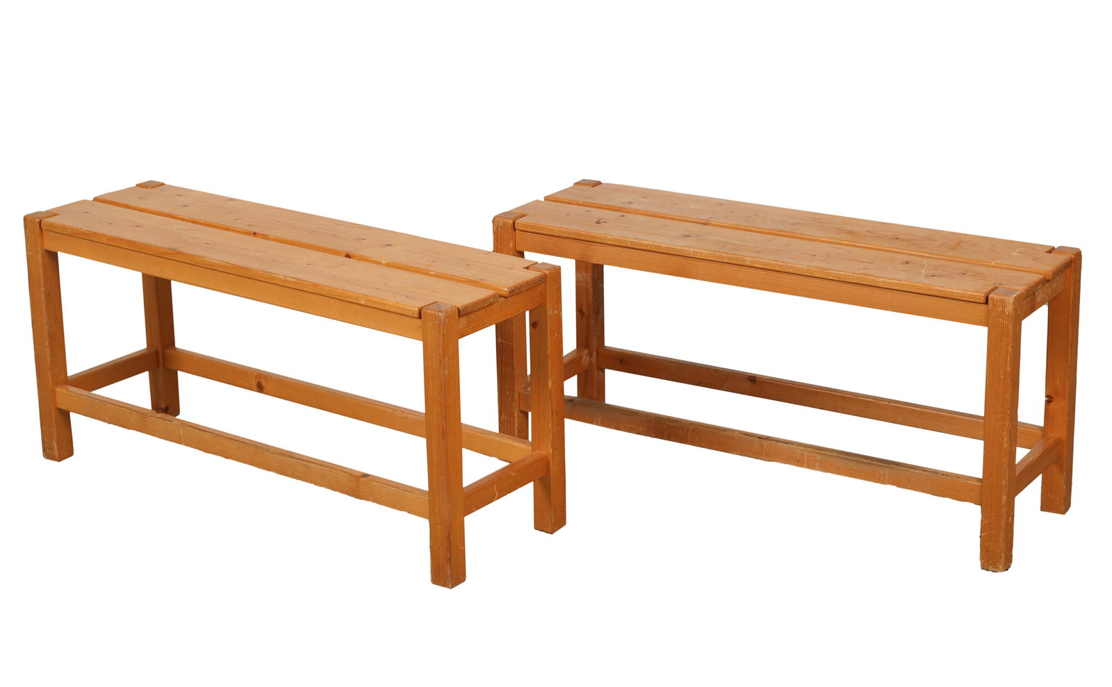 Charlotte Perriand: Two Les Arcs Benches (1 of 10)