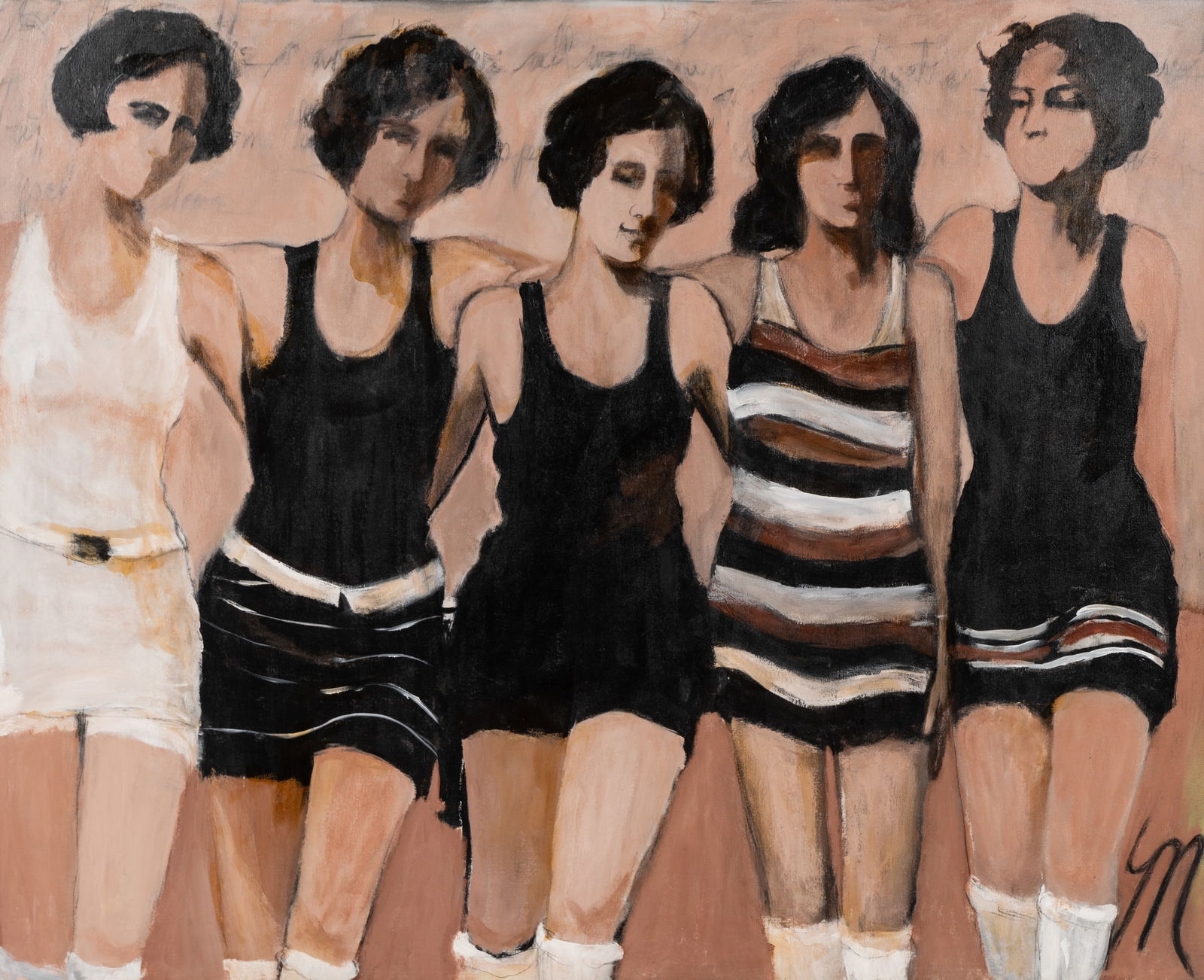 Molly Dee (b.1938): Female Bathers (1 of 16)
