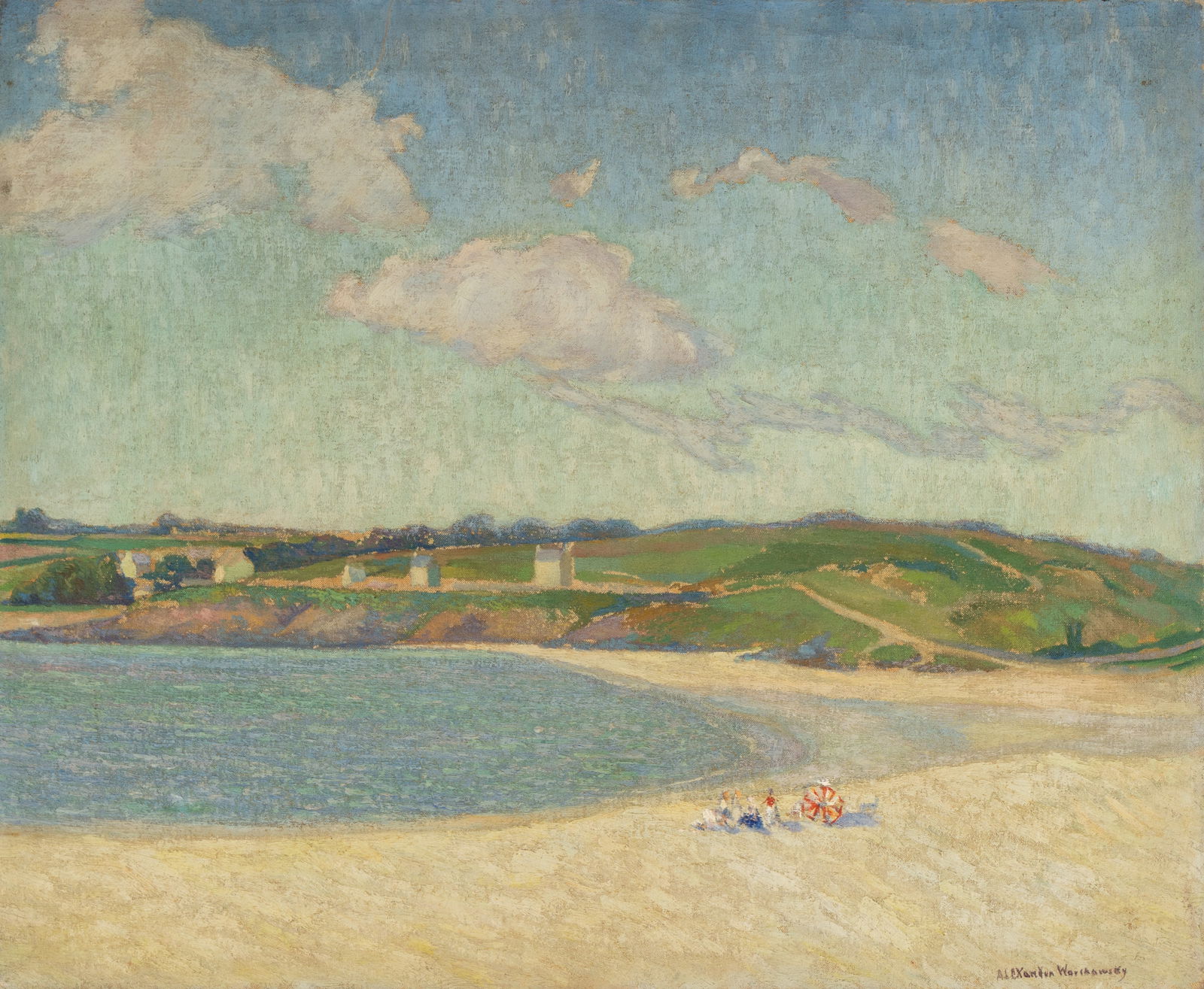 Alexander Warshawsky (1887-1945): Plage, Audierno (1 of 13)