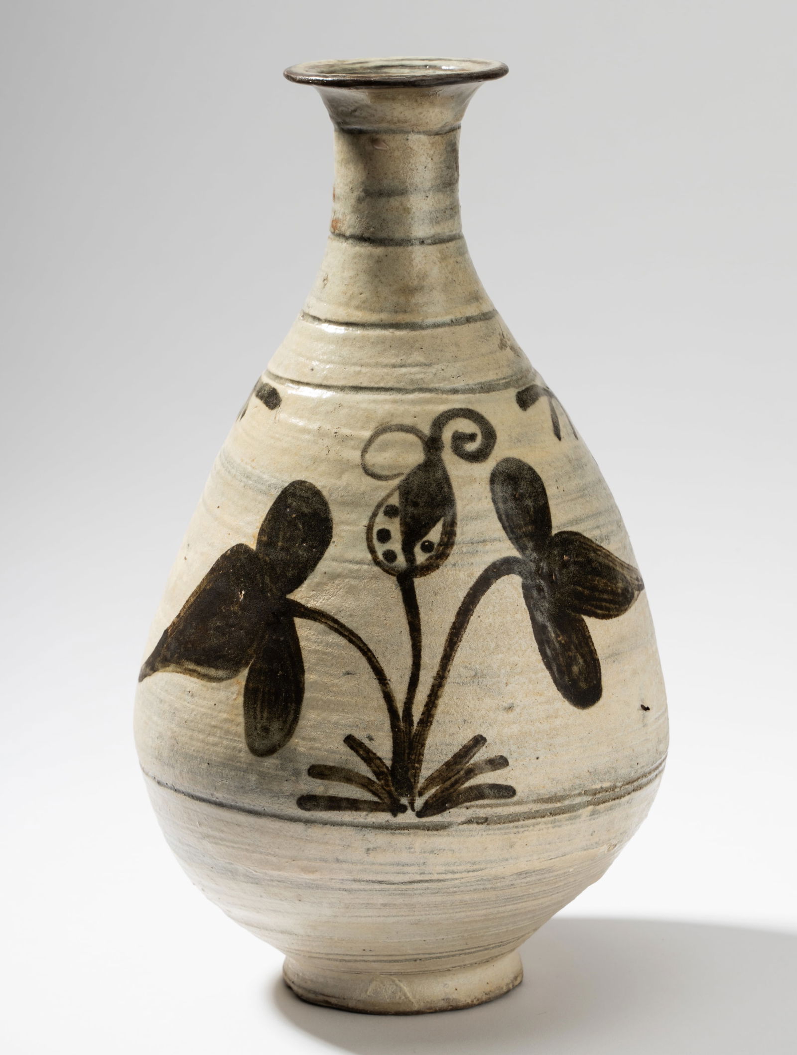 Korean Iron-Decorated Glazed Ceramic Bottle (1 of 15)