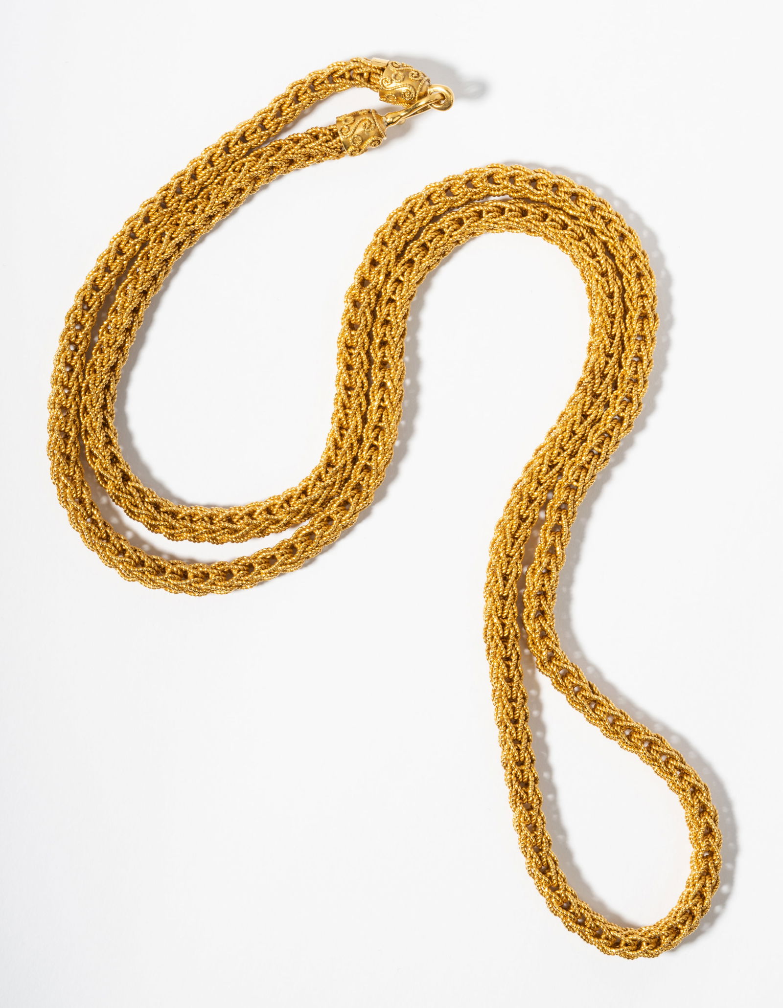 High Karat Yellow Gold Necklace (1 of 9)