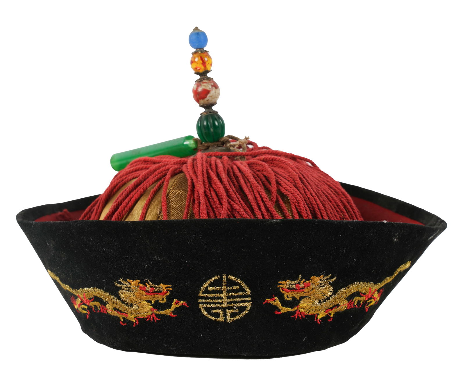 Chinese Hat With Finials (1 of 7)