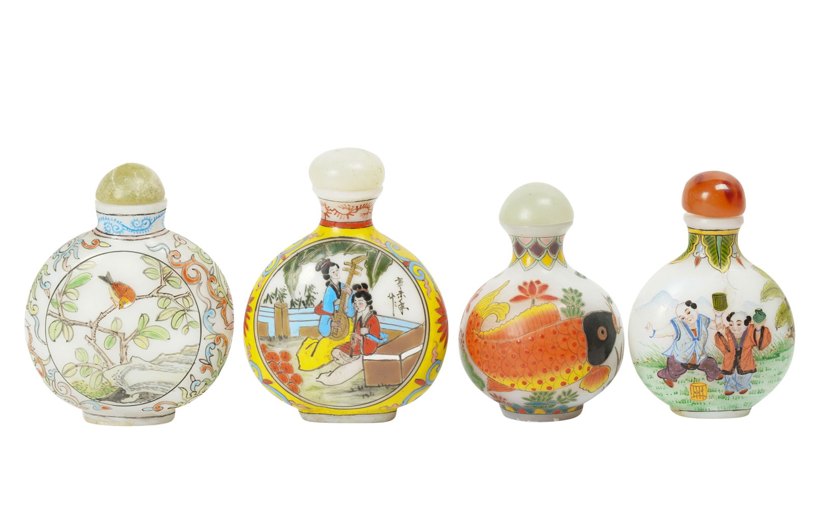 Four Chinese Snuff Bottles (1 of 7)