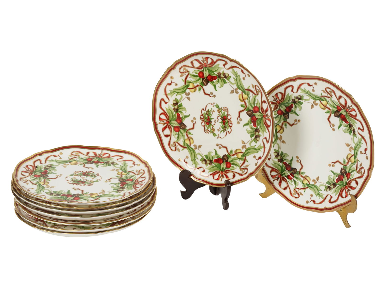 Nine Tiffany and Co. Porcelain Chargers (1 of 5)