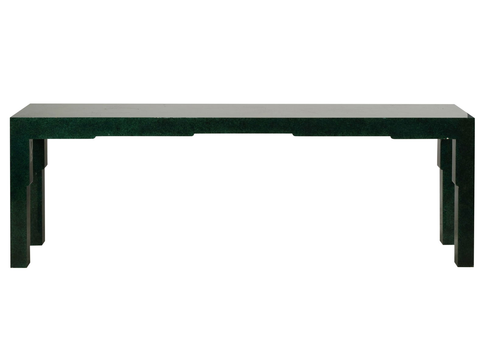 Faux Malachite Finish Console Table (1 of 8)