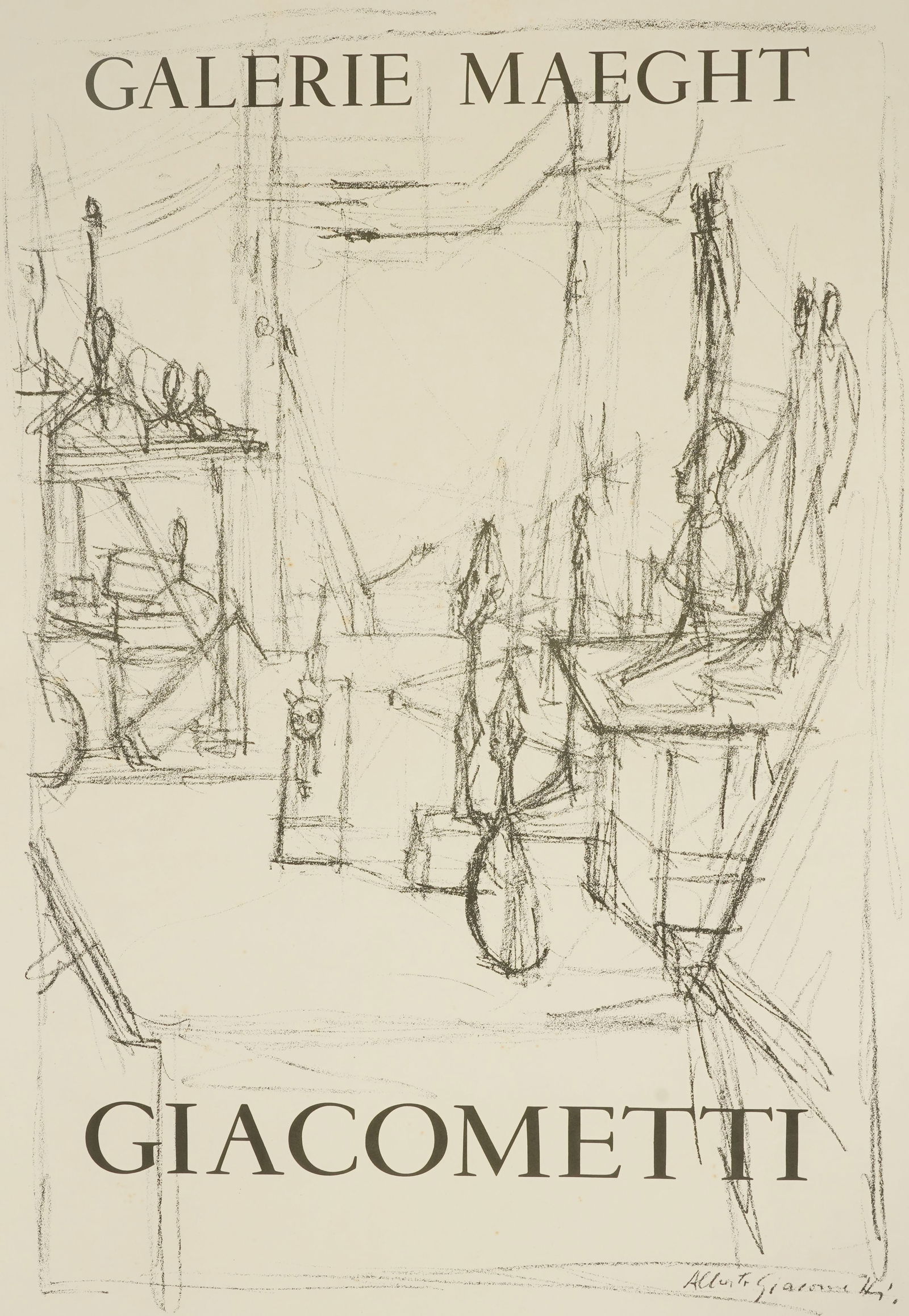 After Alberto Giacometti: Galerie Maeght Poster (1 of 7)