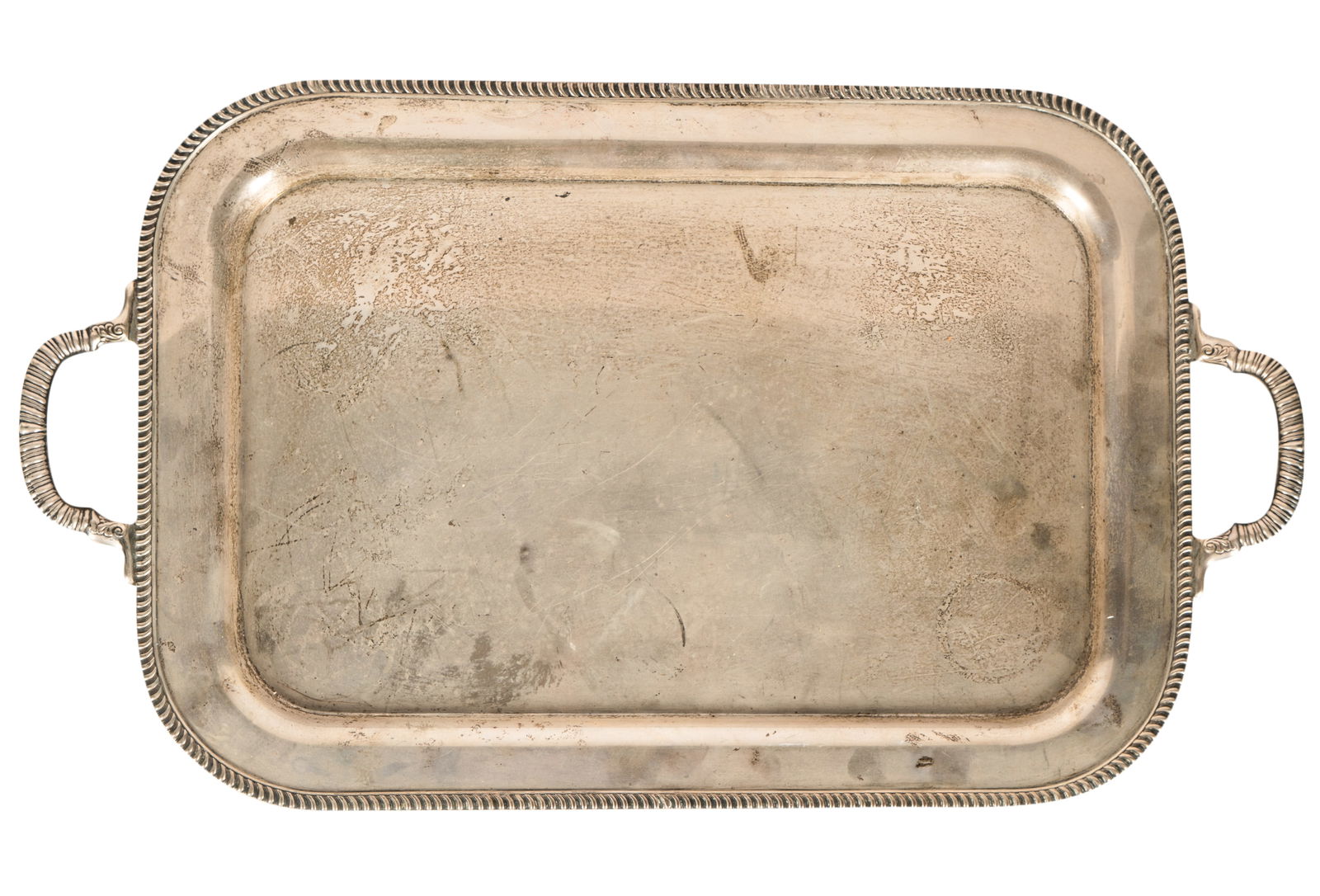American Sterling Two-Handle Tray (1 of 9)