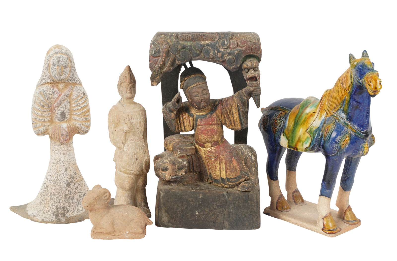 Group of Chinese Figures (1 of 10)