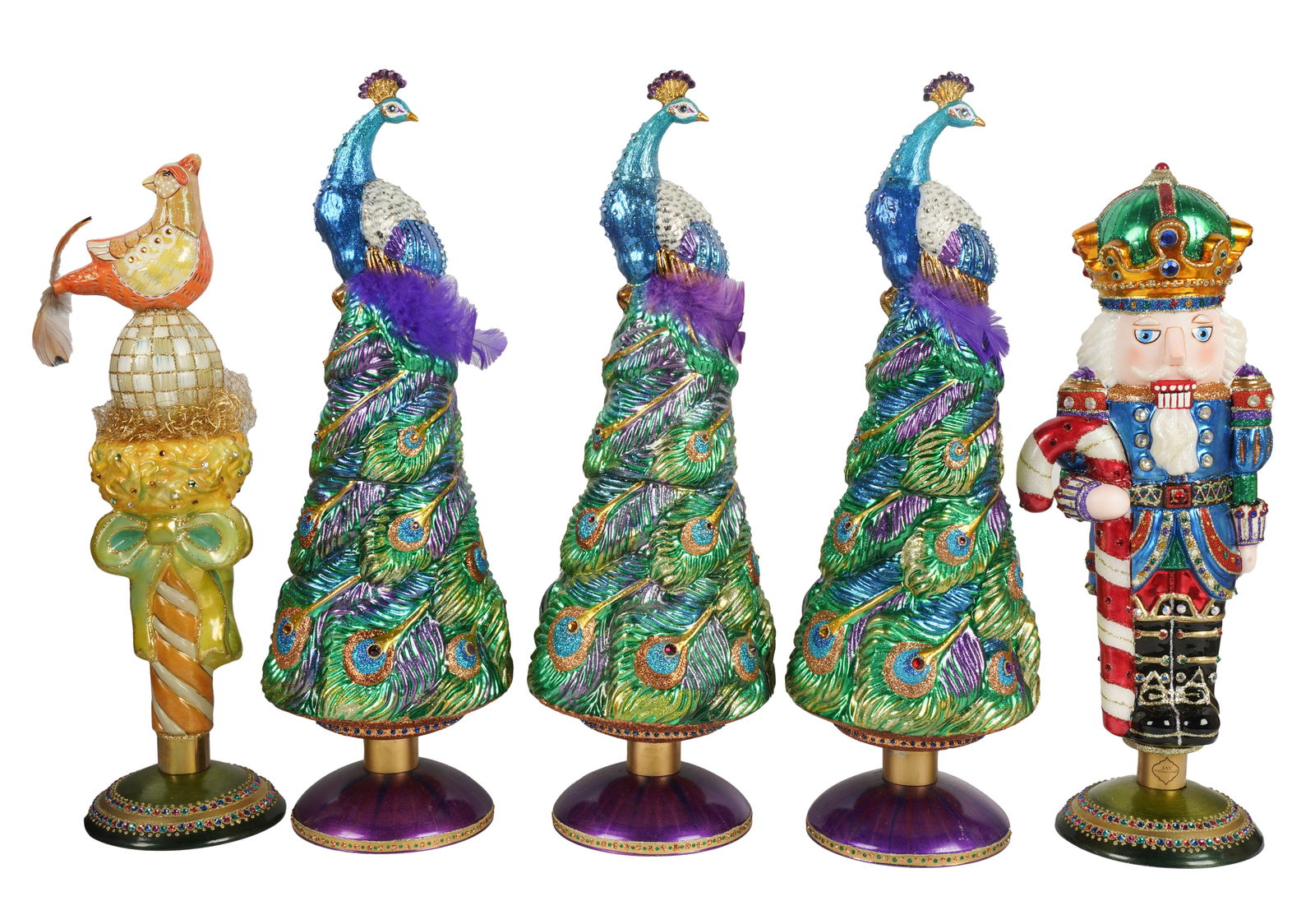Collection of Jay Strongwater Christmas Tree Toppers (1 of 7)
