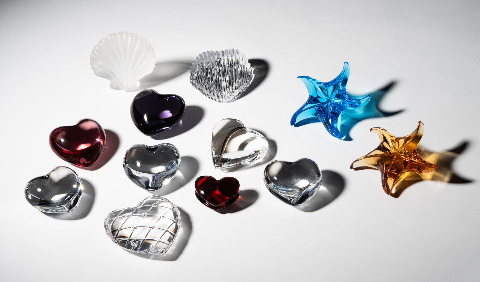 Collection of Designer Crystal Paperweights (1 of 11)