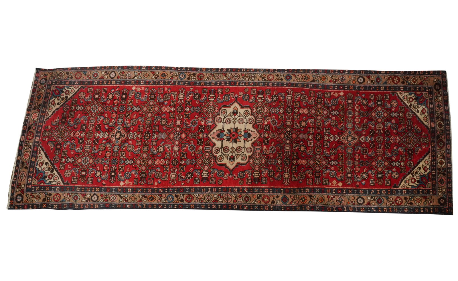 Persian Runner: wool 10'2" x 3'10"