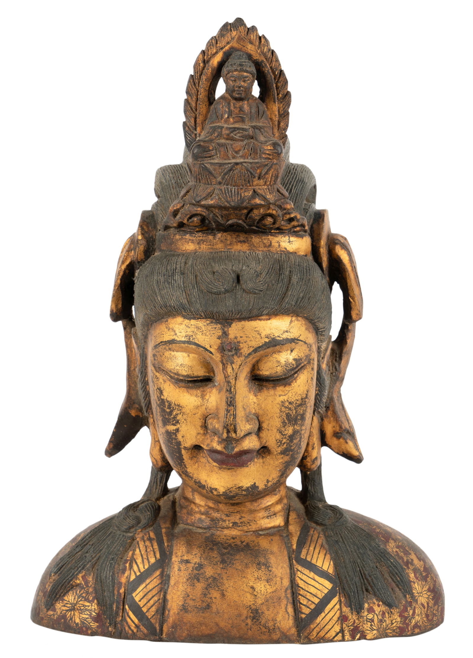 Chinese Bust of Buddha (1 of 8)