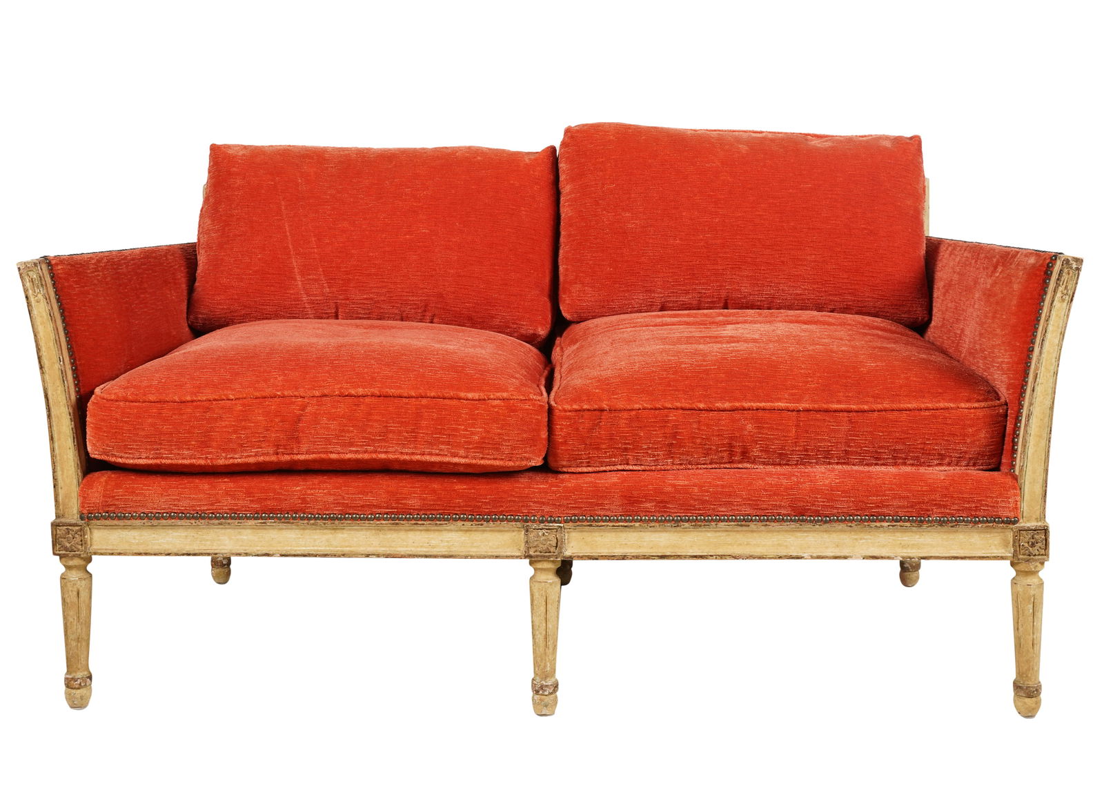 Continental Neoclassical-Style Painted Sofa (1 of 10)