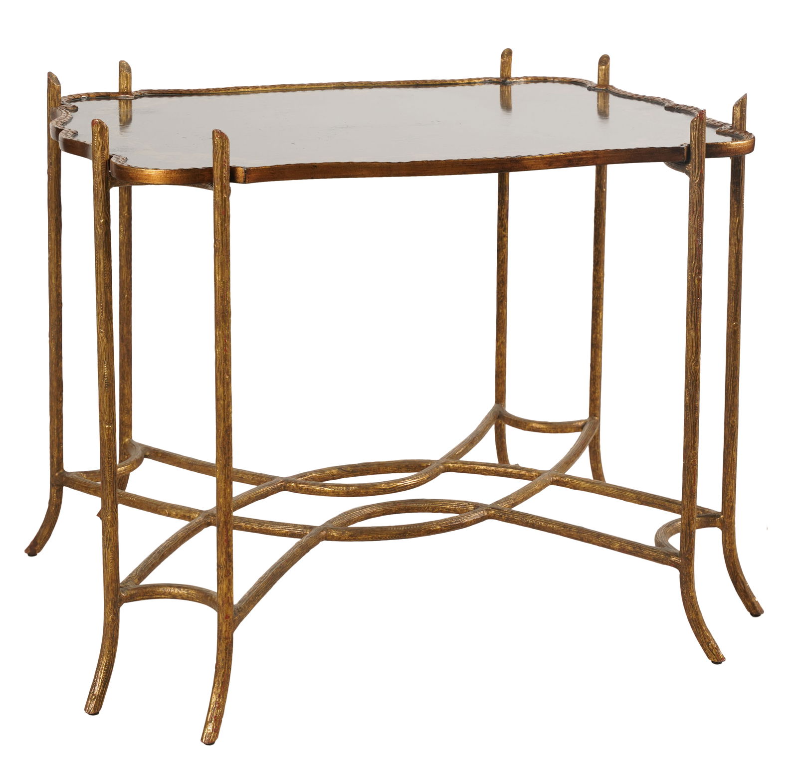 Rose Tarlow Faux Bois Salon Table (1 of 9)