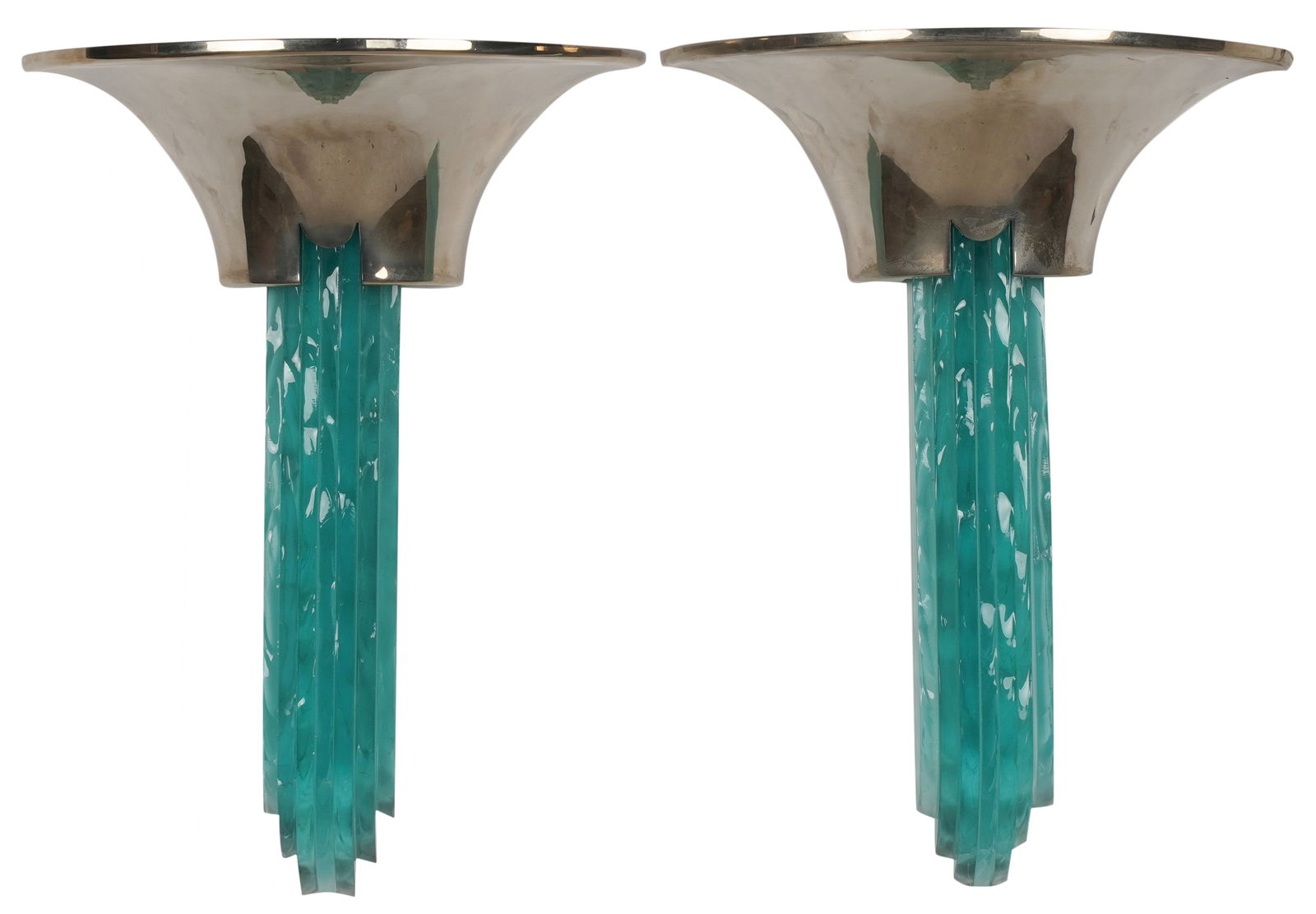Pair of Karl Springer Purcell Wall Sconces (1 of 8)